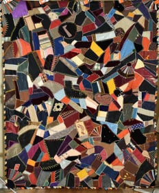Victorian Crazy Quilt d. 1883
