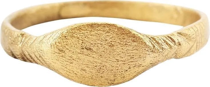 MEDIEVAL EUROPEAN COMMONER'S RING, SIZE 6 3/4 (1 of 5)