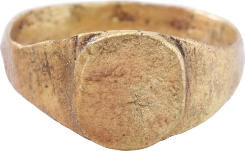 EUROPEAN CHILD'S RING, 15th-16th C., SZ 2 1/4 (1 of 5)