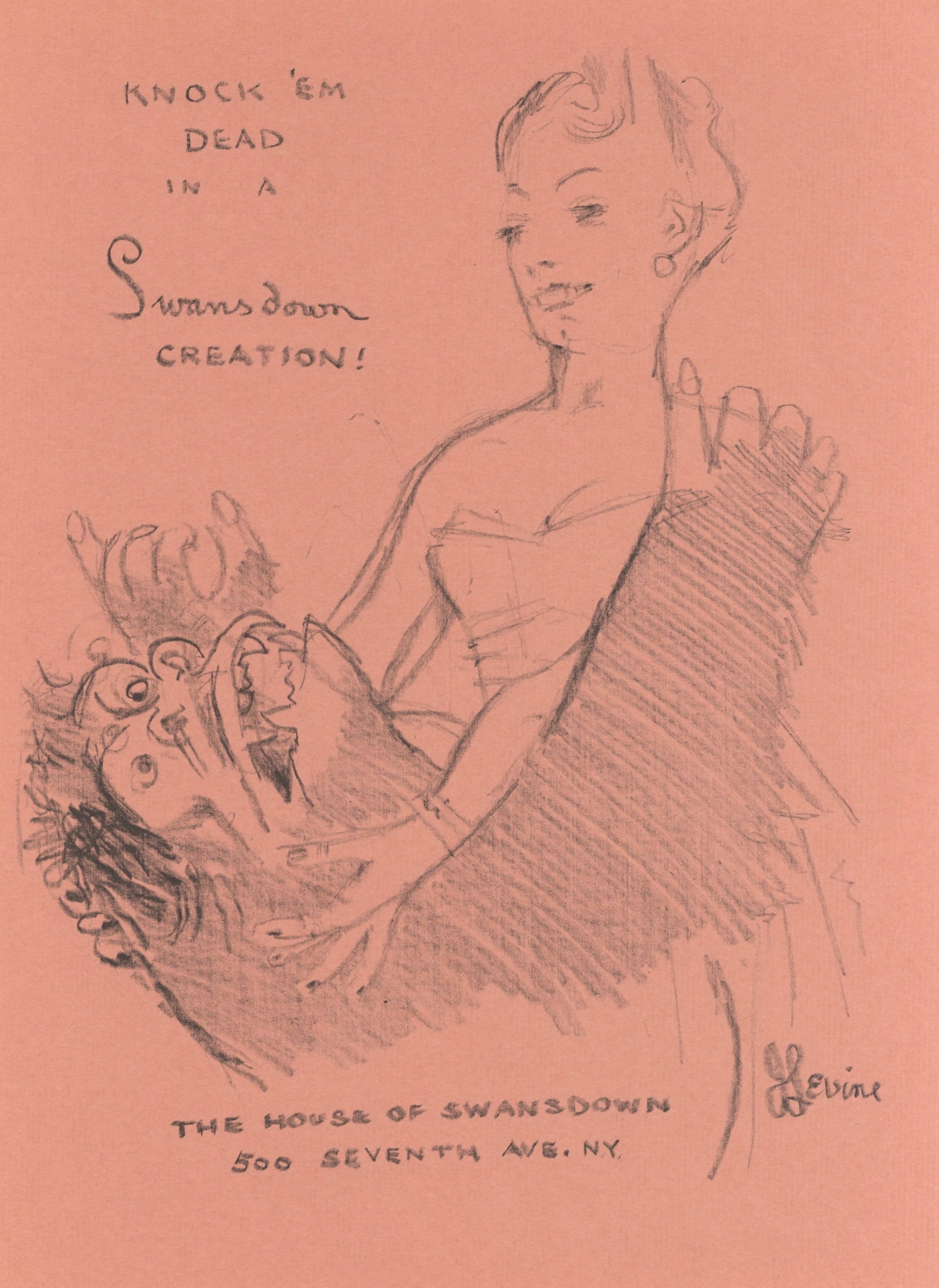 Jack Levine original lithograph: Medium: original lithograph. This lithograph was printed in 1954 for the "Improvisations" portfolio, published by the Artists Equity Association of New York on the occasion of the 1954 Spring Fantasia