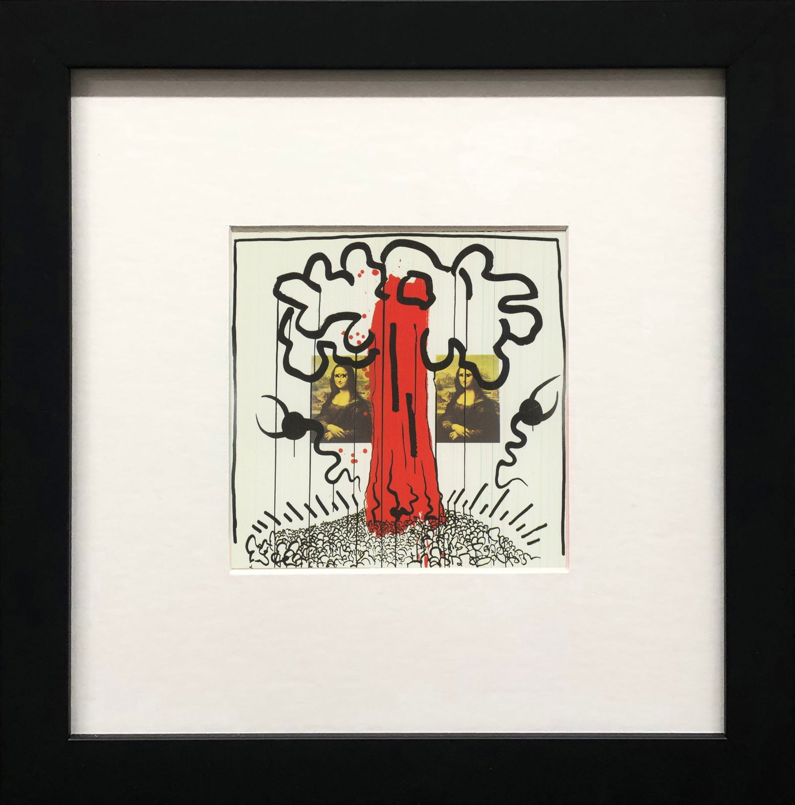 Keith Haring - Apocalypse X - 1988 Offset Lithograph 10" x 8.25" (1 of 1)