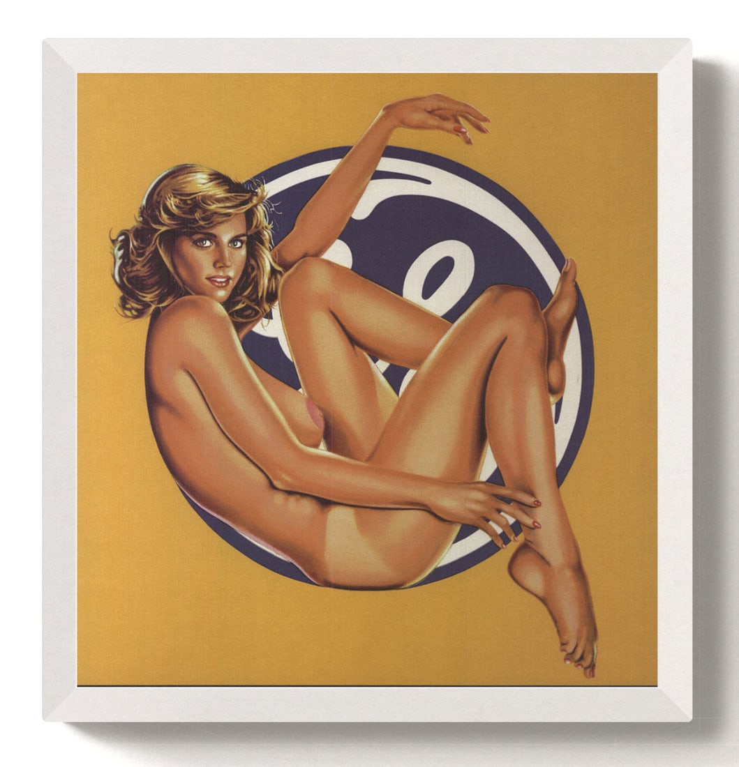 Mel Ramos - Gee Gee - 2012 Offset Lithograph 17.75" x 17.25" (1 of 2)