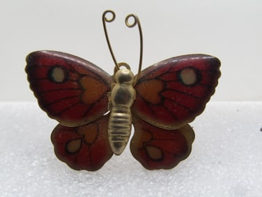 Vintage Aqua Clear Rhinestone Brooch, Chain Dangles, 1940's-1950's