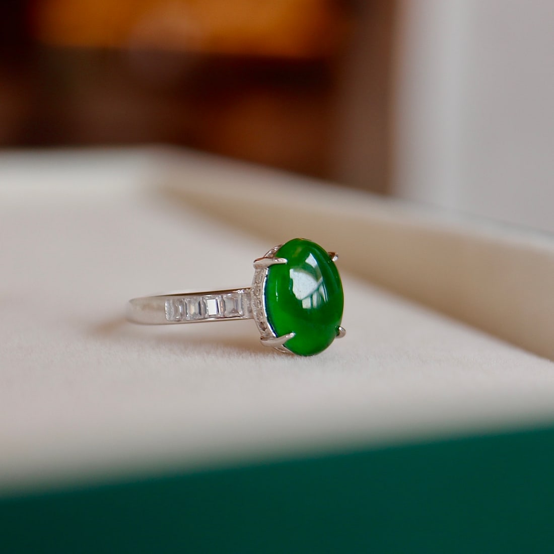 Natural Jade Ring (1 of 7)