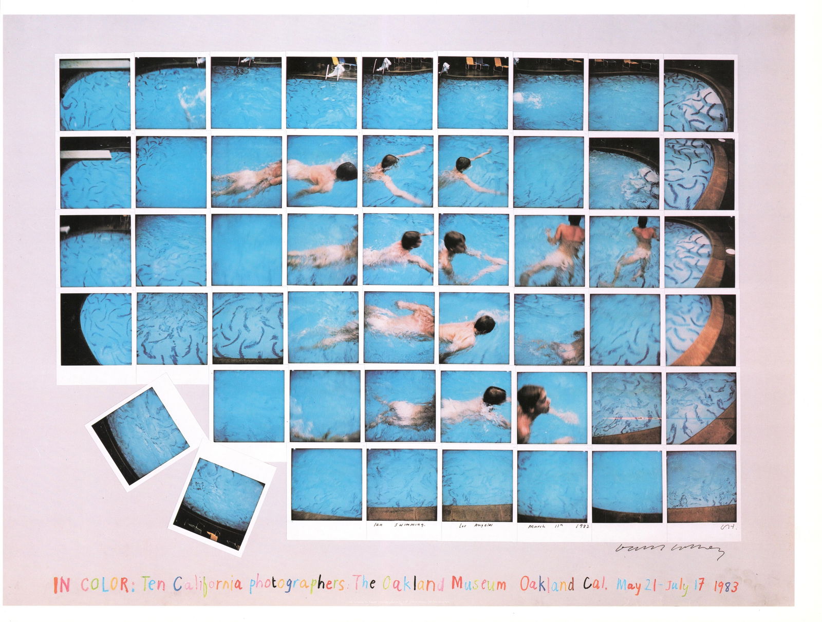 David Hockney 'The Oakland Museum' Print (1 of 1)