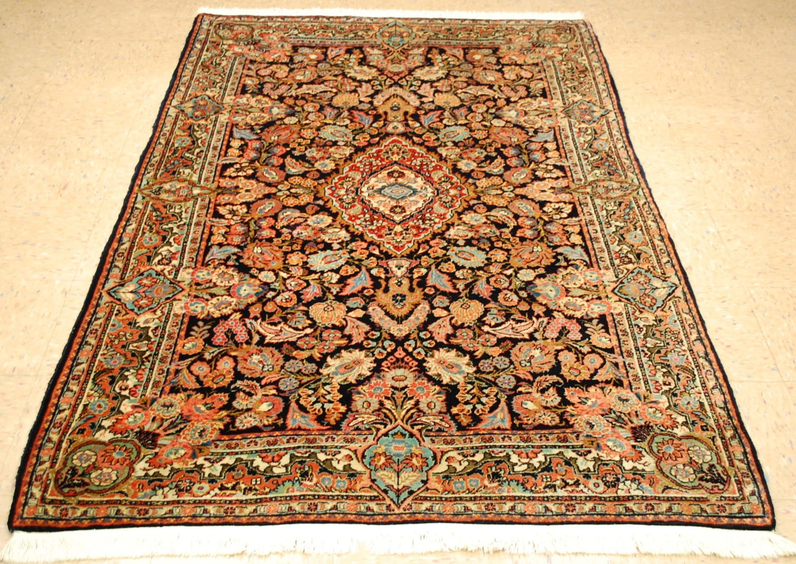 PERSIAN SARUK RUG 4.4x6.11 (1 of 11)