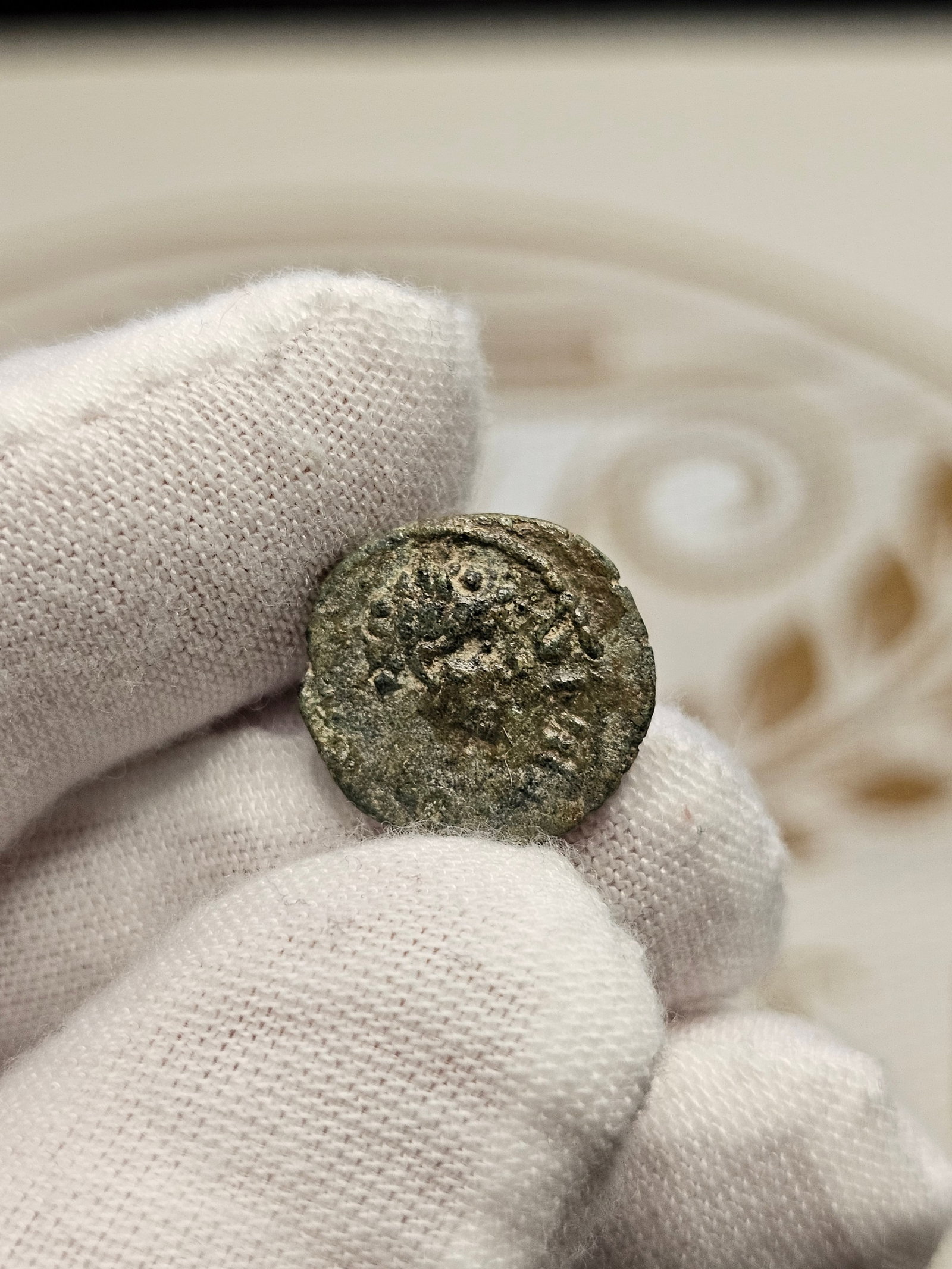 EXTREMELY RARE-Roman Provincial Marcus Aurelius AE Hemiassarion (1 of 3)