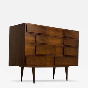 Gio Ponti, Singer & Sons, Italian Mid-Century Modern, Cabinet, Walnut, Labeled