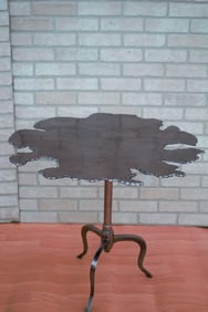 Contemporary Metal Accent Table
