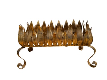 Vintage French Gilt Planter/Log Rack