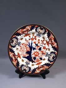 ROYAL CROWN DERBY KINGS IMARI Dinner Plate England 383 ANTIQUE 1914