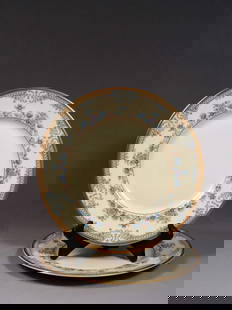 Minton Royal Doulton Avonlea Dinner Plate EXCELLENT England: This is rare and gorgeous Dinner plate, from the famous Avonlea collection by Minton/Royal Doulton - Made in England. The plate are properly marked with Minton globe and name of the pattern. This patt