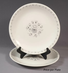 Classic Wedgwood SYLVIA W4201 Dinner Plate Platinum Silver VINTAGE