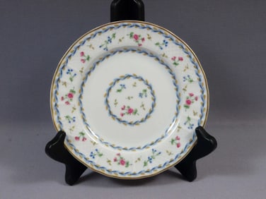 Limoges BERNARDAUD France ARTOIS BLEU Bread Butter Dessert Plate Gray Mark