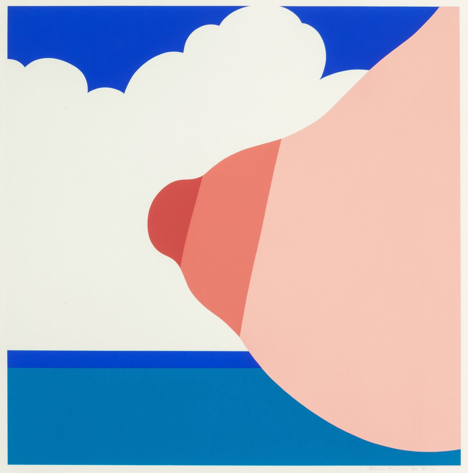 Tom Wesselman 'Seascape Tit' Print (1 of 1)