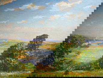 Oil painting Summer Khodchenko Lev Pavlovich