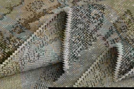 7'5x11'1 ft, PERSIAN STYLE RUG: Title: 7'5x11'1 ft, PERSIAN STYLE RUGOridign: TurkeyDate/Period: 1960 - 1970Materials: Wool and CottonSize: Width: 7.5 feet Length: 11.1 feetProvenance: This Turkish one-of-a-kind Anatolian Vintage