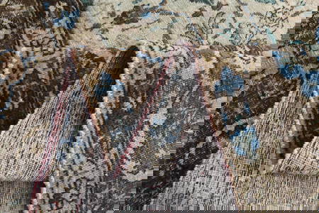 12'6x21'4 ft, ANTIQUE PERSIAN RUG