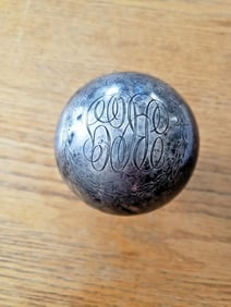 Antique sterling bottle top monogram DOMINICK & HAFF perfume cologne
