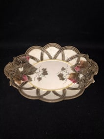 11 3/4” Wedgwood Majolica Tray