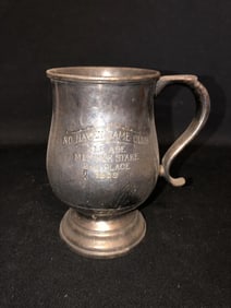 1939 5 1/4” North Haven Ct Game Club Skate Trophy