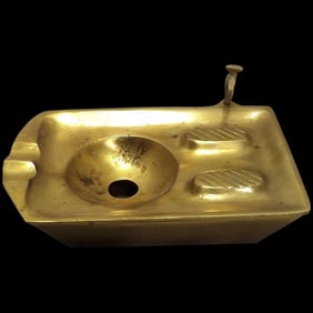 MC Brass Turkish Toilet Ashtray