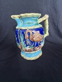 Holdcroft Majolica Pitcher