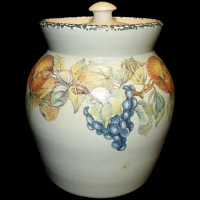 Handmade Casey Pottery Cookie Jar Marshall Tx 1997