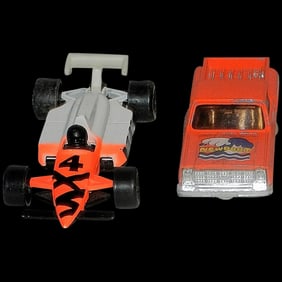 Vintage Diecast Matchbox Formula 1 and Chevy Step Side Truck