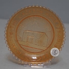 Vintage Jackson Homestead Pairpoint Cup Plate
