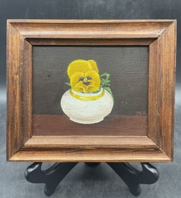 Lovely Miniature Oil Painting