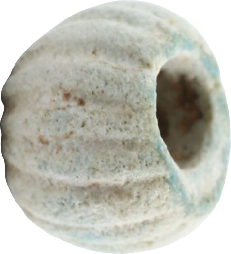 VIKING BLUE CERAMIC BEAD (1 of 4)