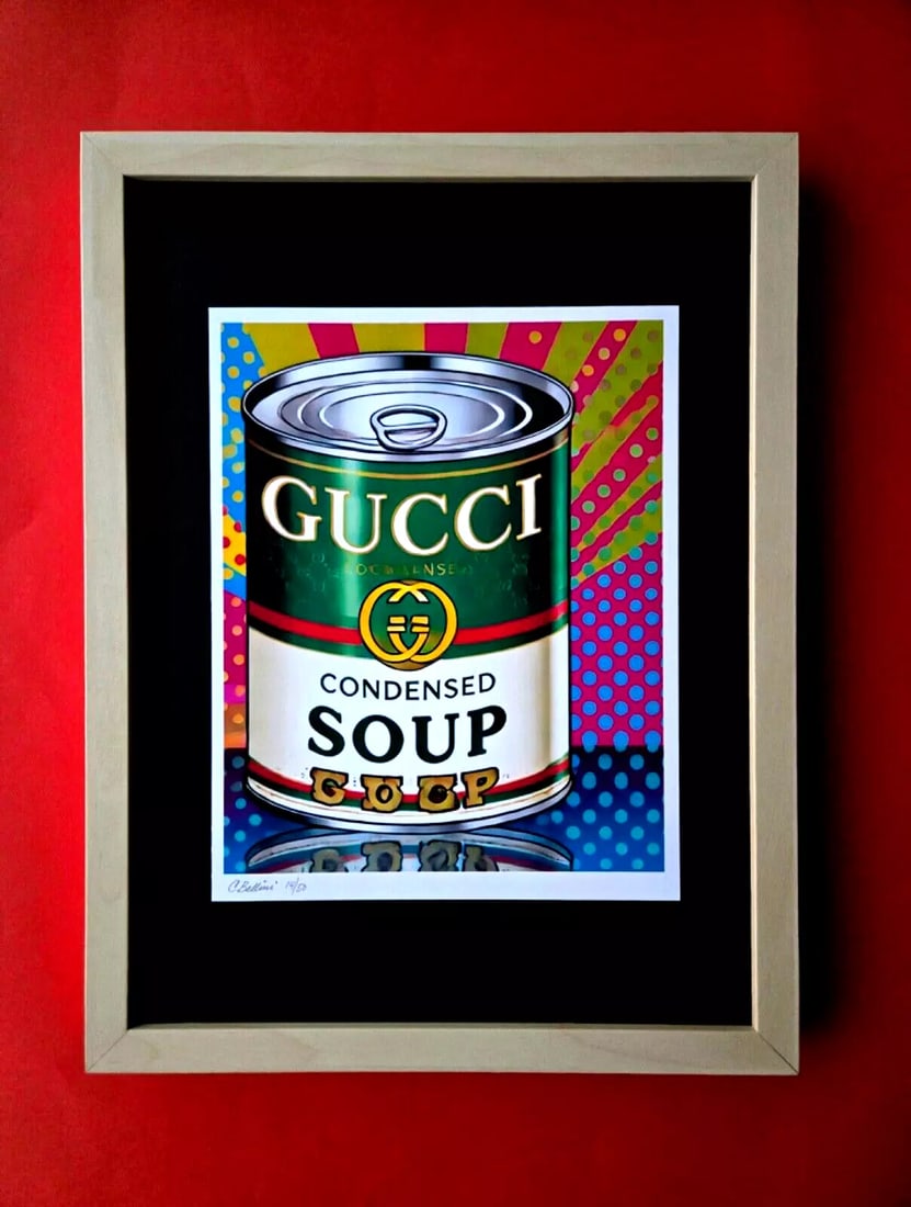 CHIARA BELLINI | GUCCI CONDENSED SOUP Hand Signed Authentic Print LtdEd COA (1 of 3)