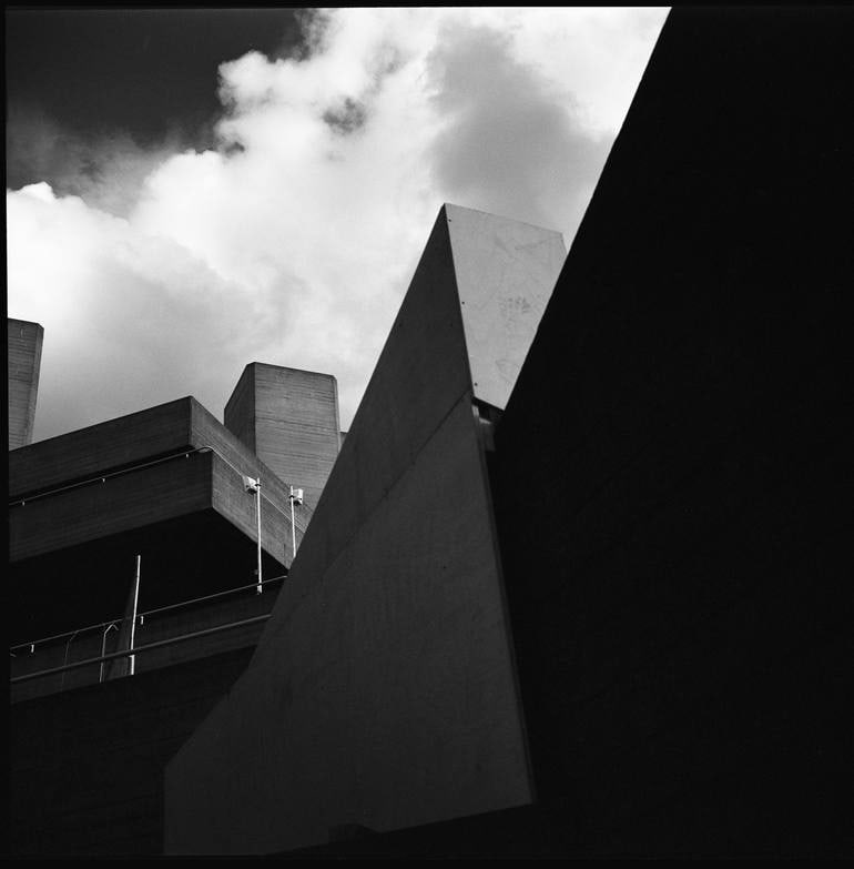 The Queen Elizabeth Hall, London - Silver Gelatin: Title: The Queen Elizabeth Hall, London - Silver Gelatin Photograph - Limited Edition of 10 Artist: Paul Cooklin Origin: United Kingdom Medium: Photography, Gelatin on Paper Dimensions: 16 W x 20 H x 