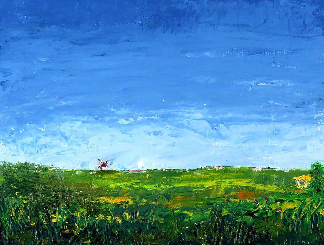 Oil painting Clear day Andriy Klishyn (1 of 5)