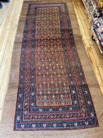Vintage Hamadan Runner 3'10'' X 9'10'', Item # 78015