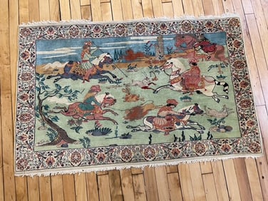 Vintage Kashan Rug 2'10'' X 4'7'', Item # 78032