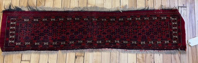 Vintage Tekke Chuval Rug 1'0'' X 4'7'', Item # 78044