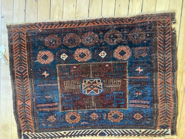 Vintage Belouch Rug 2'0'' X 2'2'', Item # 78076