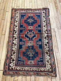 Antique Kazak Rug 3'0'' X 5'0'', Item # 78084