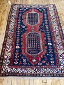 Antique Shirvan Rug 4'1'' X 5'11'', Item # 78124