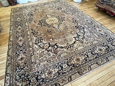 Vintage Meshed Carpet 9'10'' X 11'11'', Item # 78136