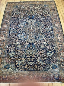 Antique Sarouk, Fereghan Rug 4'4'' X 6'5'', Item # 78148