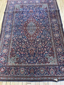 Vintage Kashan Rug 3'6'' X 5'5'', Item # 78154