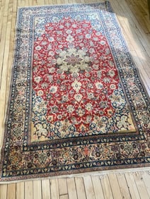 Vintage Isphahan Rug 4'8'' X 7'8'', Item # 78163