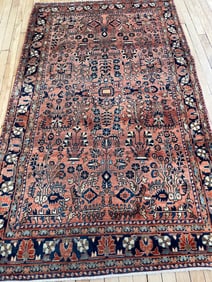 Antique Sarouk Rug 4'2'' X 6'11'', Item # 78165