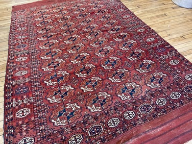 Vintage Tekke Rug 6'6'' X 9'8'', Item # 78176