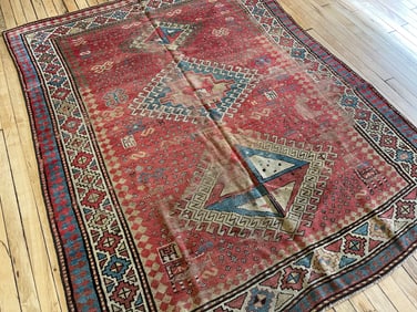 Vintage Kazak Rug 5'6'' X 7'0'', Item # 78180