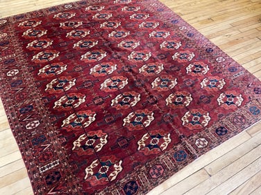 Vintage Tekke Rug 6'8'' X 7'7'', Item # 78217