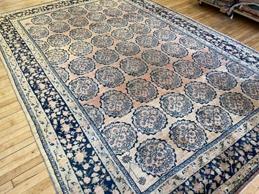 Vintage Indian Carpet 8'7'' X 12'5'', Item # 78221